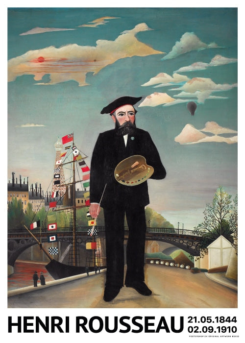 Rousseau Portrait – Kunst