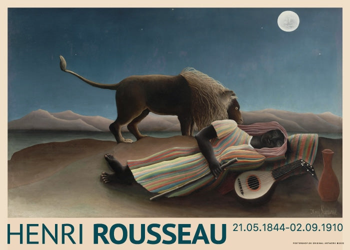 Rousseau The Sleeping Gypsy – Kunst