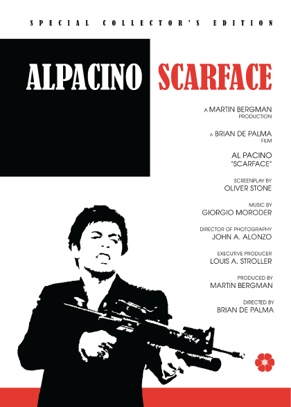 Scarface One – Typography Posters