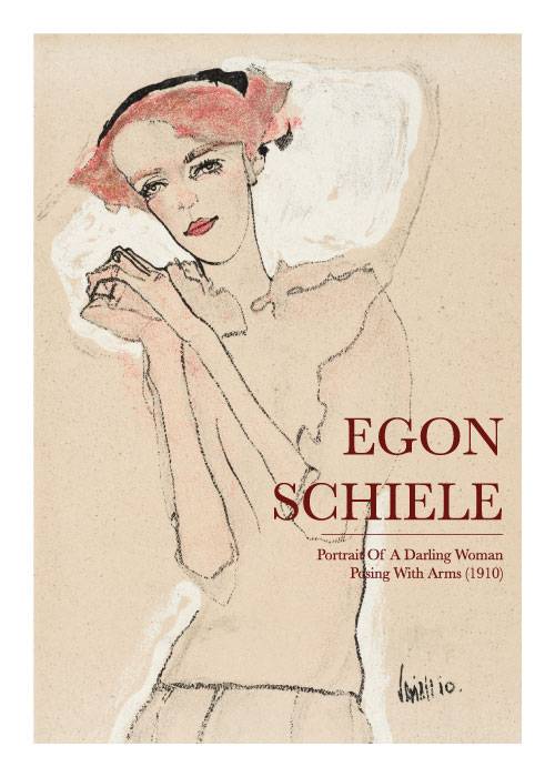 Schiele Darling Woman – Kunst