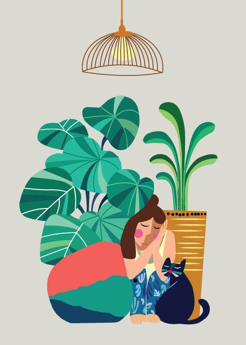 Sleeping With Greens – Grafiske Plakater