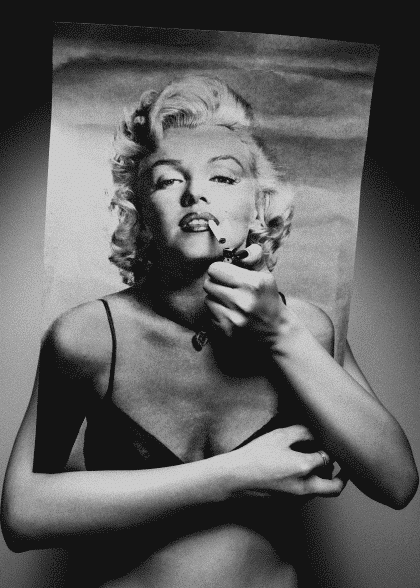 Smoking Monroe – Fashion plakater