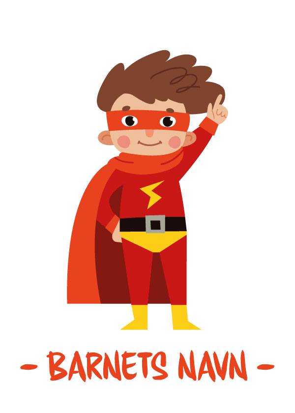 SUPERHERO BOY – Børneplakater