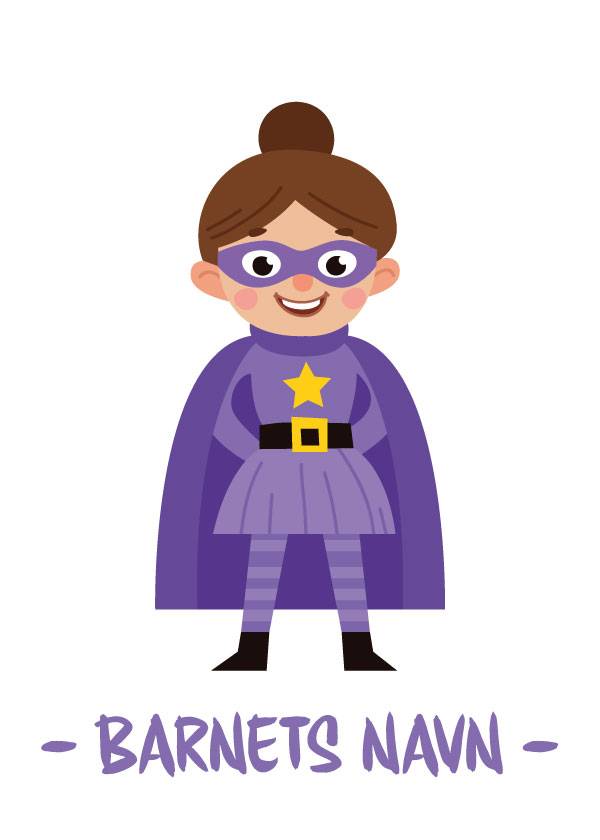 SUPERHERO GIRL – Børneplakater