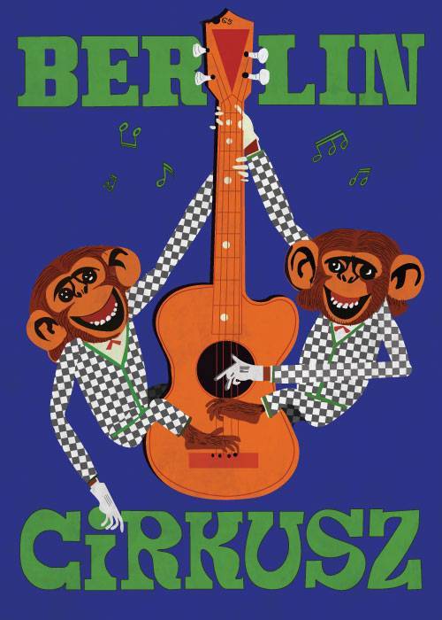 Sandor Benko Berlin Circus – Vintage/Retro plakater