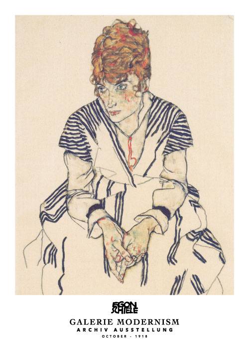 Schiele Adele Harms 1917 – Kunst