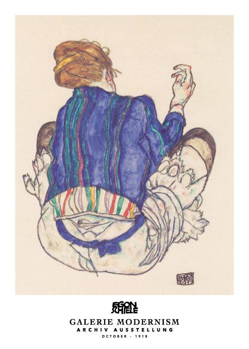 Schiele Rear View – Kunst