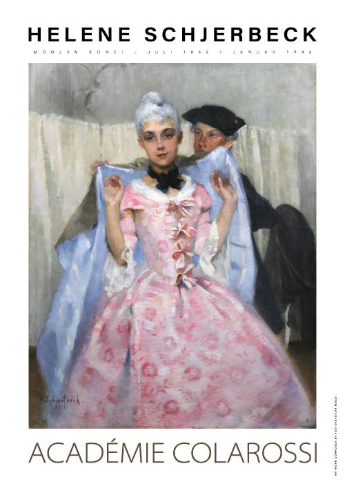 Schjerfbeck Masquerade – Kunst