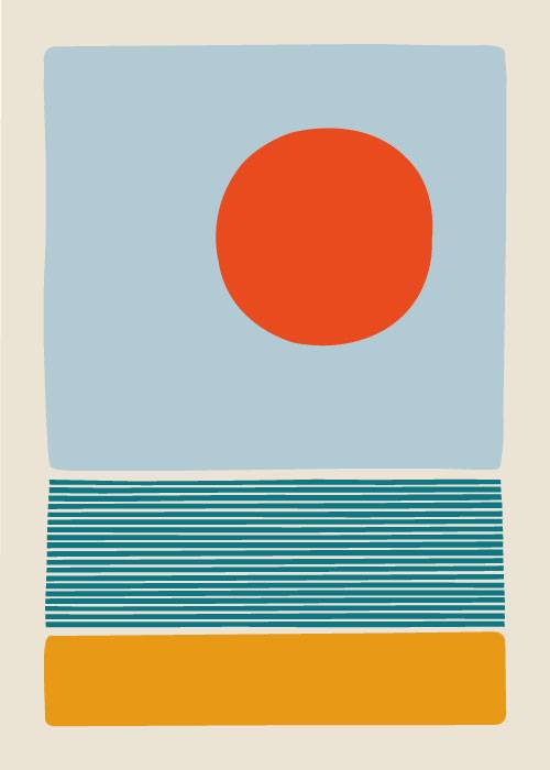 Seperated Sunset – Kunst