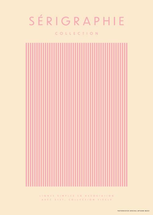 Serigraphie Pink – Kunst