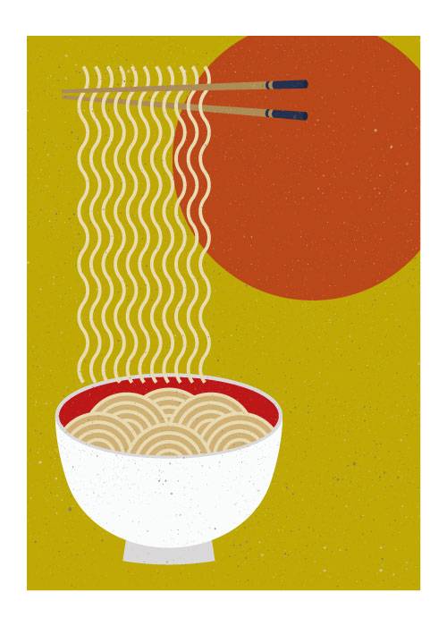 Soba Noodles Poster