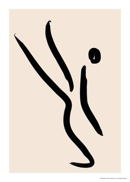 Solo Dancer Split – Kunst