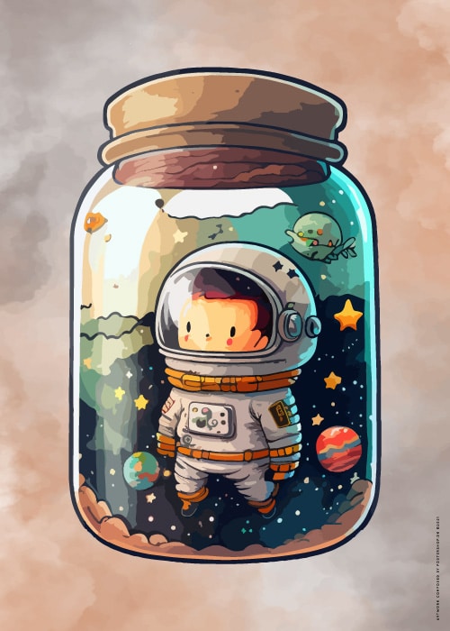 SPACE JAR 2 – Børneplakater