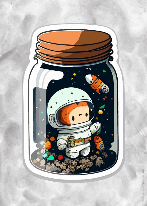 SPACE JAR – Kids' Posters