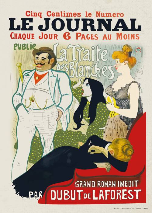 Steinlen Le Journal – Vintage/Retro plakater