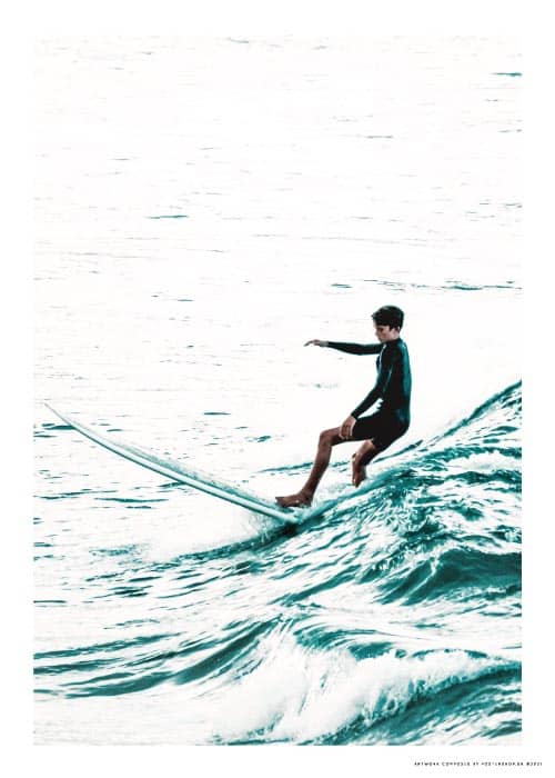 Surfer Boy – Fotokunst