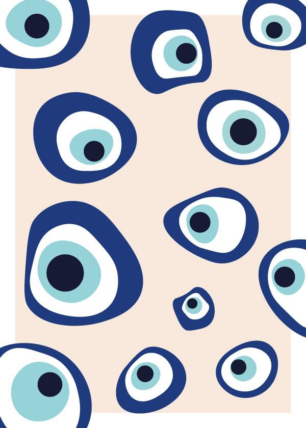 The Evil Eyes – Grafiske Plakater