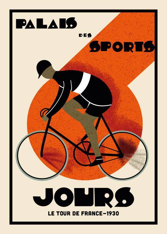 Tour De France 1930 – Vintage/Retro plakater