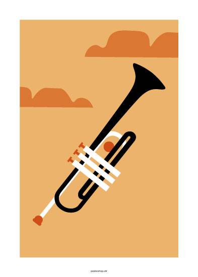 Trumpet – Grafiske Plakater