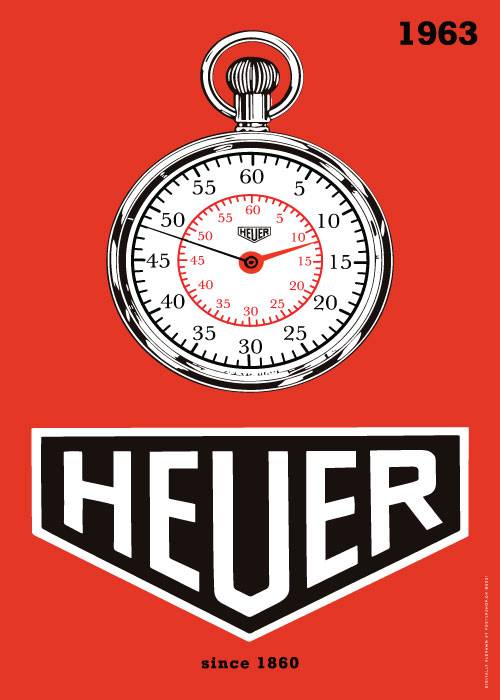 Tag Heuer 1963 – Vintage/Retro plakater