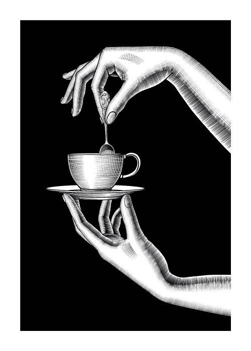 Tea Is Served – Grafiske Plakater