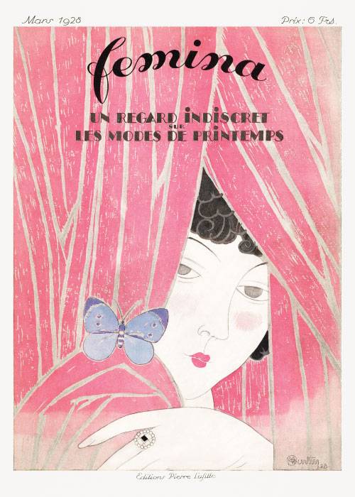 Temptress Femina Magazine – Vintage/Retro plakater