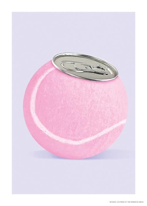 Tennis Can – Digital Art