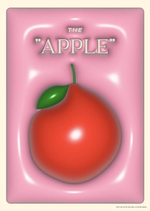 The Apple Inflates Poster