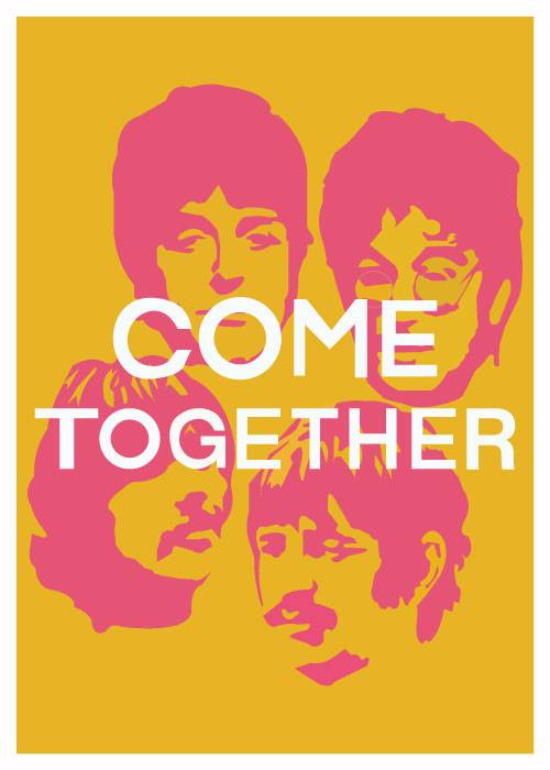 The Beatles Come Together – Grafiske Plakater