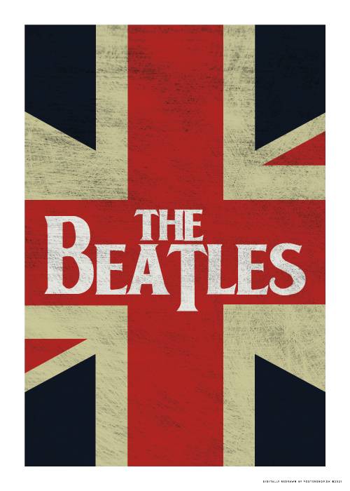 The Beatles Flag – Vintage/Retro plakater