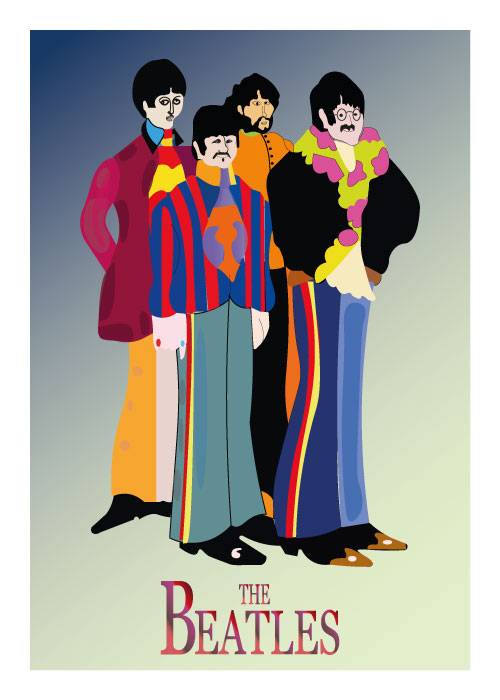 The Beatles Fully Dressed – Vintage/Retro plakater