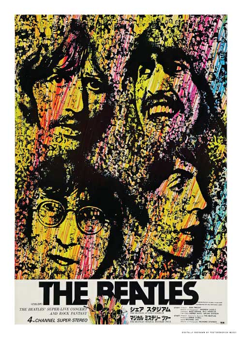 The Beatles Magical Mystery Tour – Vintage/Retro plakater