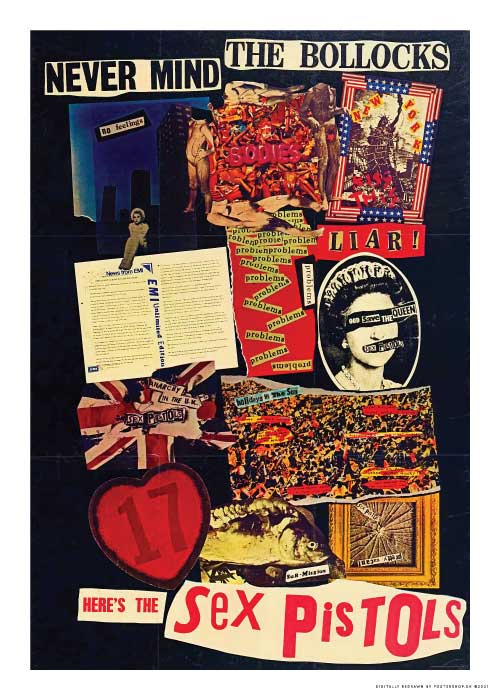 The Sex Pistols – Vintage/Retro plakater