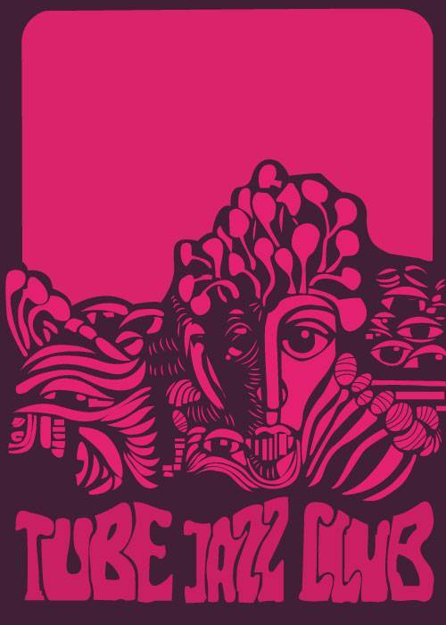 Tube Jazz Club – Vintage/Retro plakater