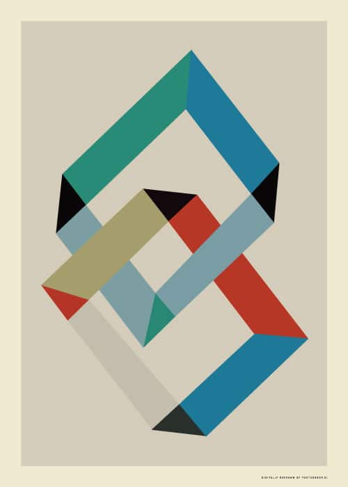 Two Wheels – Grafiske Plakater