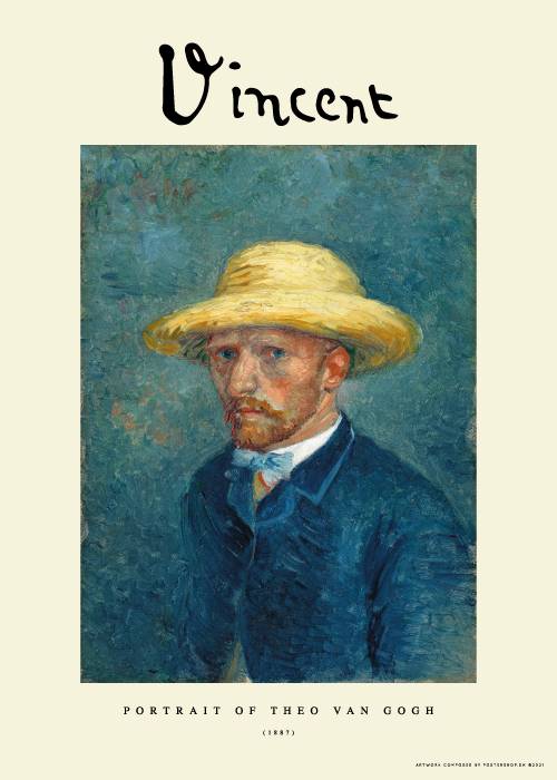Van Gogh Portrait Of Theo – Kunst