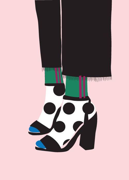 Walking In Style – Grafiske Plakater