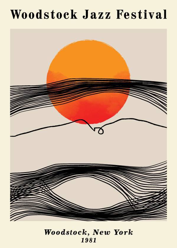 Woodstock Poster – Kunst