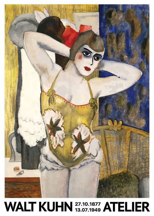 Walt Kuhn Dressing Room – Kunst