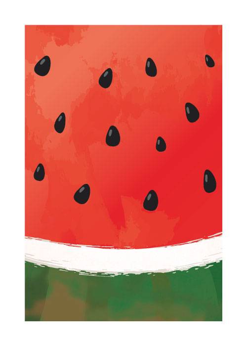 Watermelon Closeup