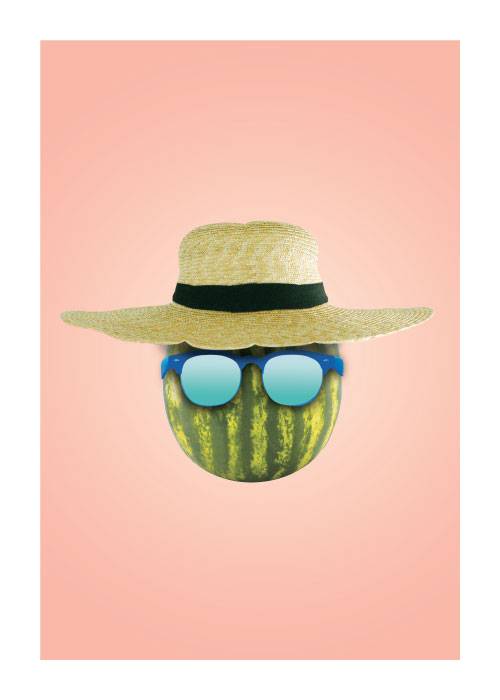 Watermelon Summer – Digital Art