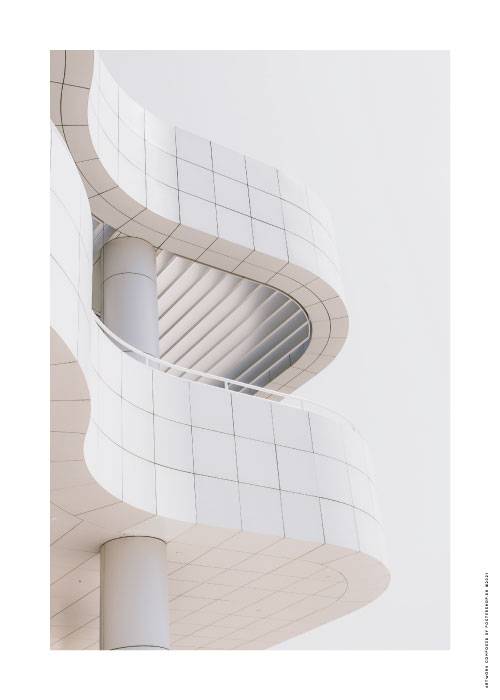 White Curves – Fotokunst
