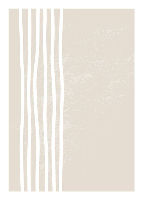 White Stripes No. 1 – Grafiske Plakater