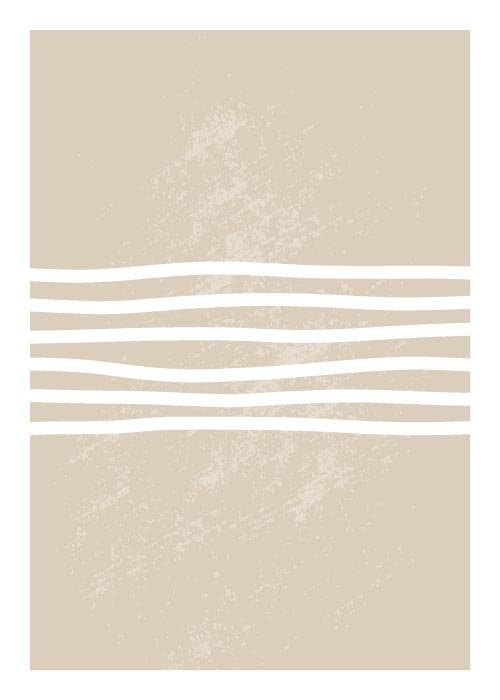 White Stripes No. 2 – Grafiske Plakater