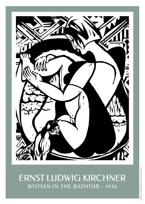 Woman In The Bathtub – Kunst