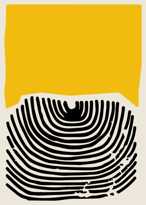 Yellow Lines No. 1 – Kunst