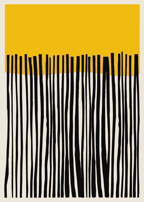 Yellow Lines No. 2 – Kunst