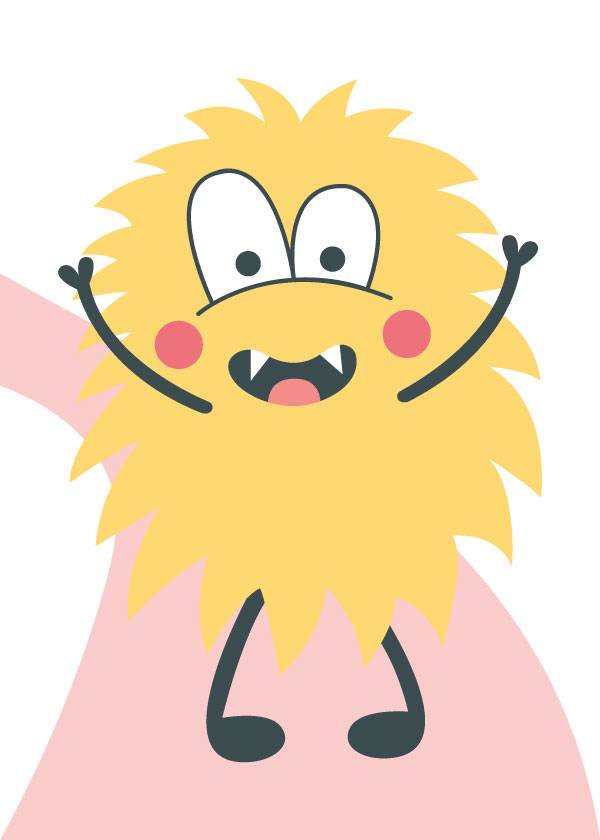 YELLOW MONSTER – Børneplakater