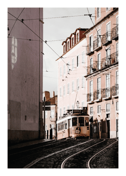 Yellow Tram – Fotokunst