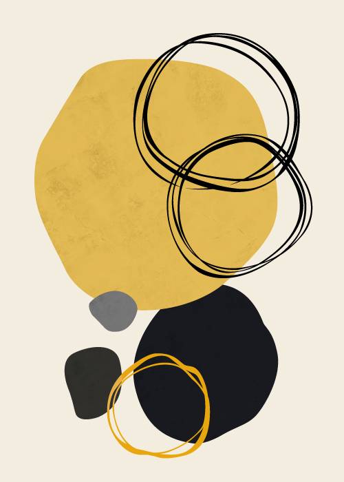 Yellow Art Circle – Kunst